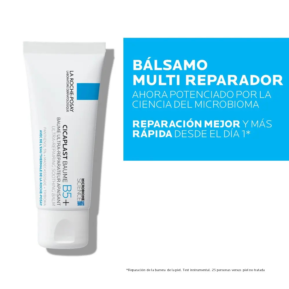 Cicaplast Baume B5+ — detalle de la etiqueta